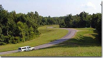 The drive through the park