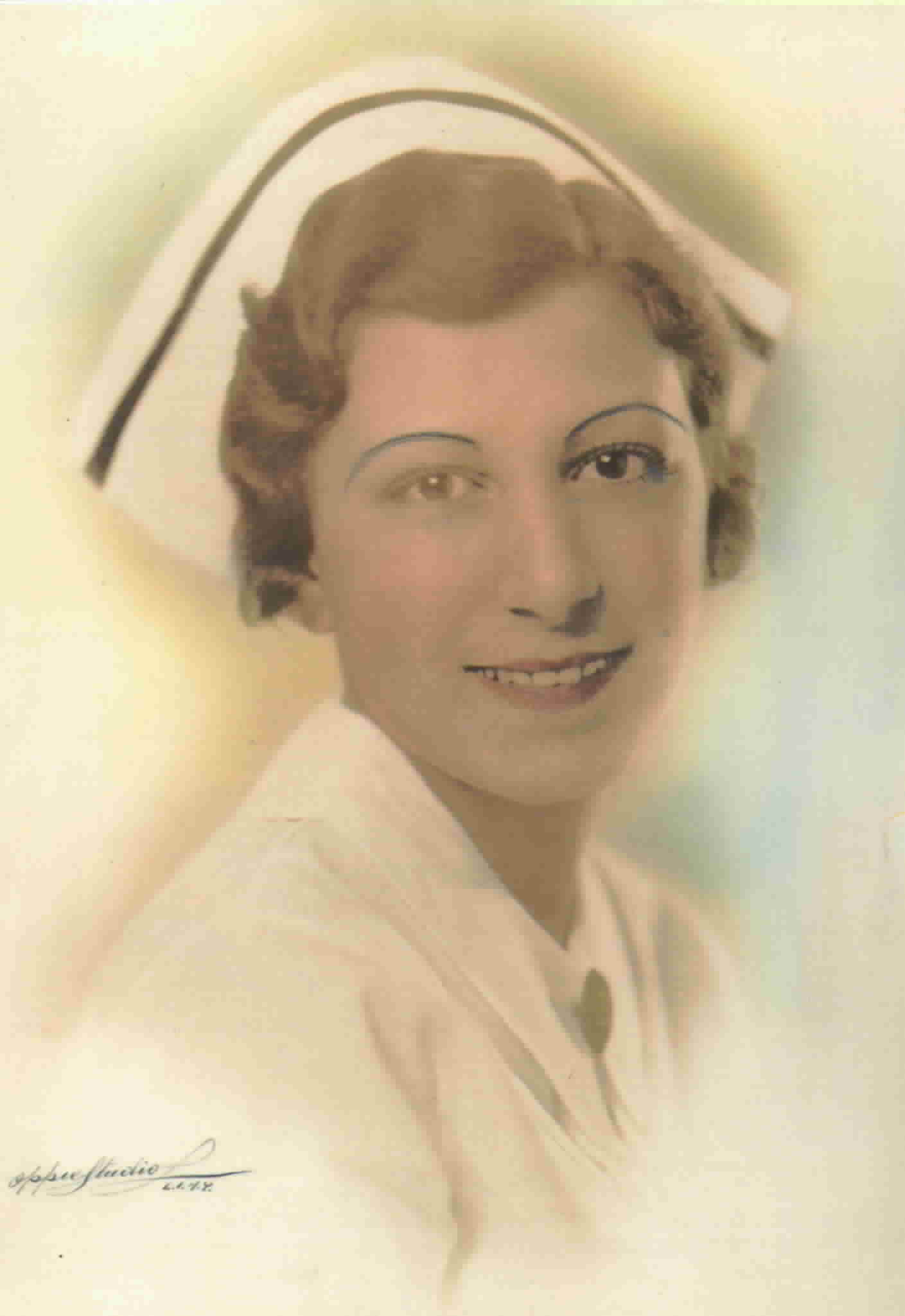 Anita 1934 Graduation Day