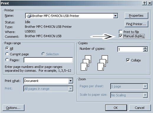 print manual duplex